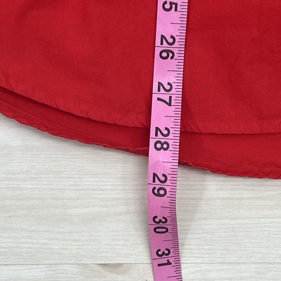 Vintage Guess By Georges Marciano Button Down Shirt Men Small Red 90’s Y2K USA - Picture 10 of 13